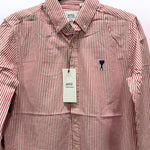 Amy Paris Red Striped Shirt