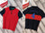 Hackett Red & Black Polo Collared T-Shirt